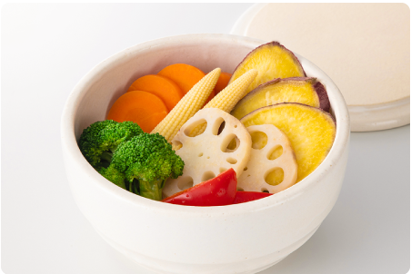 簡単蒸し野菜